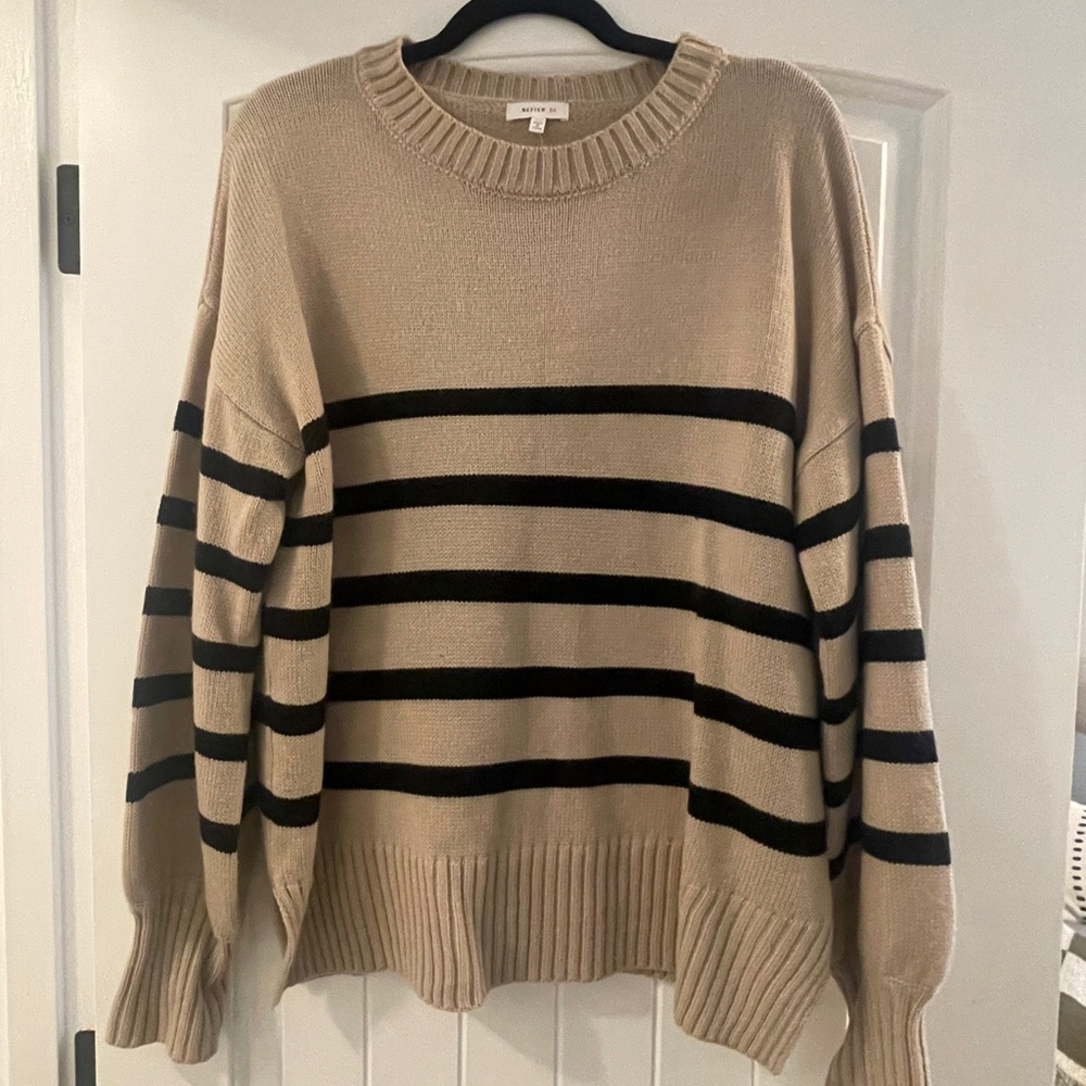 Better Be Taupe Knit Sweater